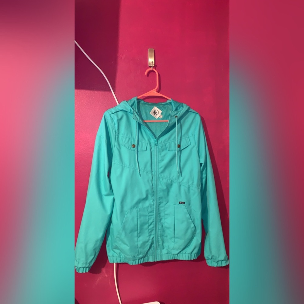 Volcom Teal Jacket - Picture 7 of 7